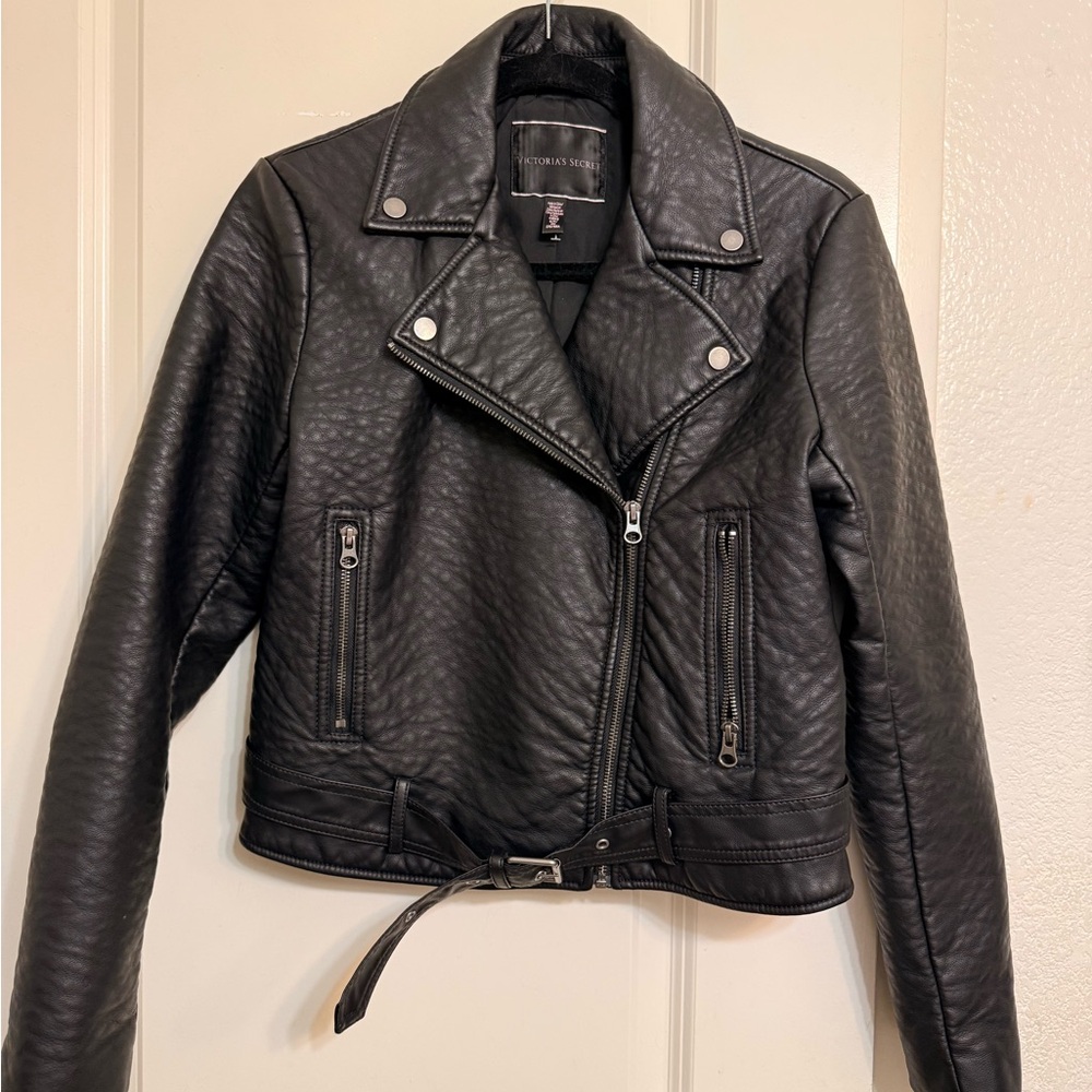 Victoria's Secret Faux Leather Moto Jacket